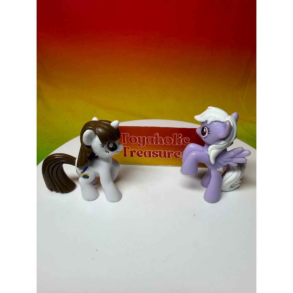 My Little Pony Mini Cloud Chaser & Raven Inkwell MLP Figures